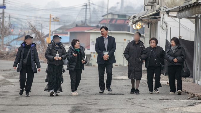대추벌생존권대책위 이용욱 파주시장 출마자 초청 간담회